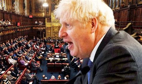 Boris Fires Warning To House Of Lords Ordering Peers Not To Meddle With