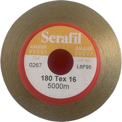 serafil fine   colour  dark rattan  thread