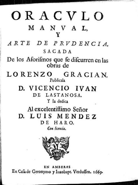 Or Culo Manual Y Arte De Prudencia Baltasar Graci N Biblioteca