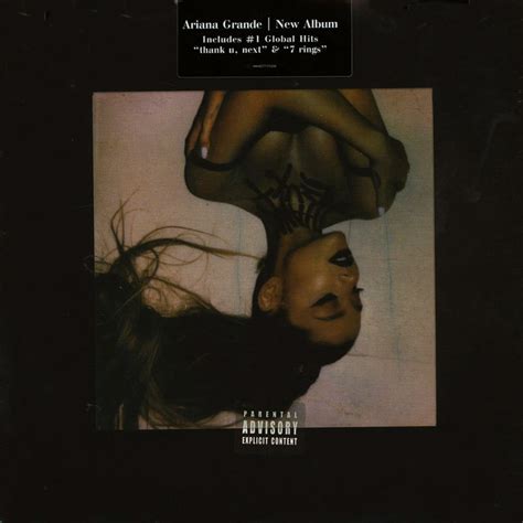 Ariana Grande - Thank U, Next black vinyl 2LP | MyVinyl