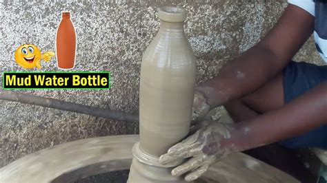 How To Make Mud Clay Water Bottle Terracotta Water Bottle Mitti