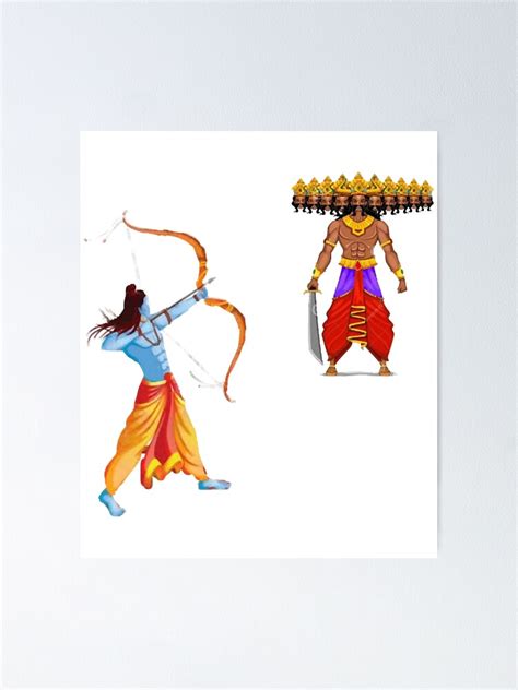 ".Dussehra " Poster for Sale by SayalisArts | Redbubble