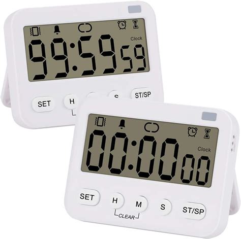 Stonylab Pk Digital Timer Clock Pack Premium Multi Function Digital