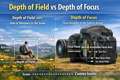 depth  focus  depth  field  photography  simple guide