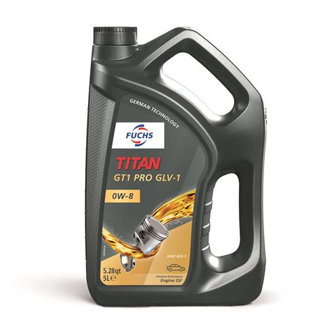 FUCHS lança TITAN GT1 PRO GLV 1 SAE 0W 8 FUCHS LUBRIFICANTES Unip Lda