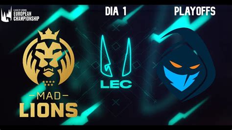 MAD LIONS VS ROGUE MAPA 5 DÍA 1 PLAYOFFS LEC VERANO 2022