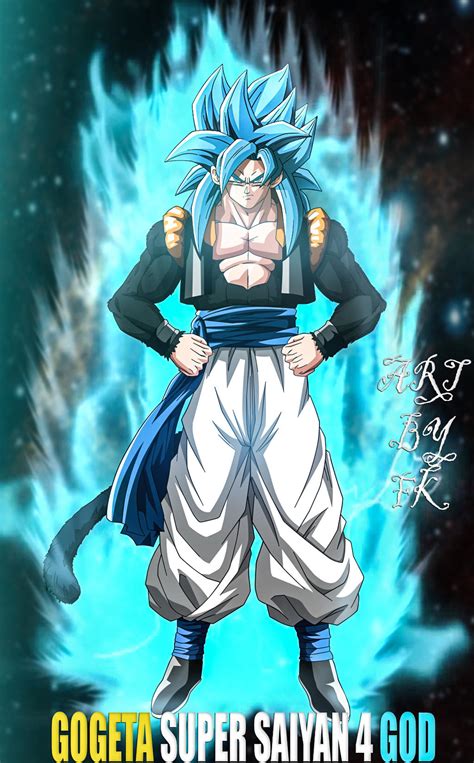 Gogeta Ssj4 God 2 By Farhankarimfk On Deviantart