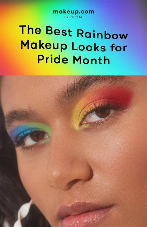 The Best Rainbow Makeup Looks For Pride Month By Loréal