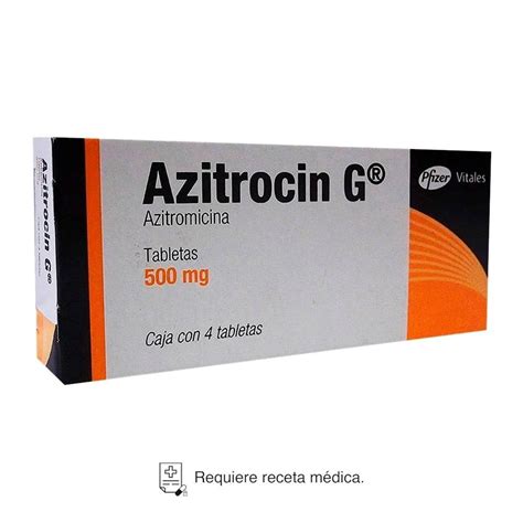 Azitrocin G Azitromicina Mg Tabletas Walmart