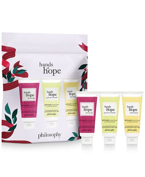 philosophy 3-Pc. Hands Of Hope Hand Cream Gift Set - Macy's