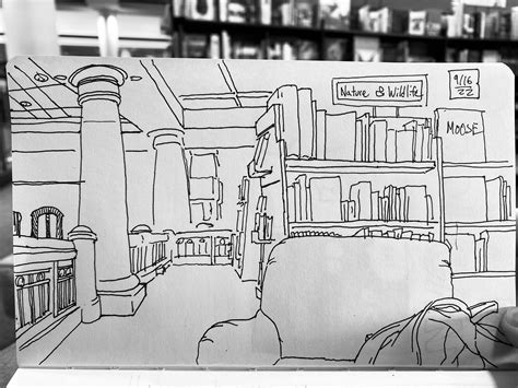 Barnes and Nobles sketch : r/sketches