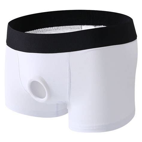 Midwennn Men S Sexy Lingerie Cut Out Pothole Cutton Underwear Men Exotic Apparel Walmart