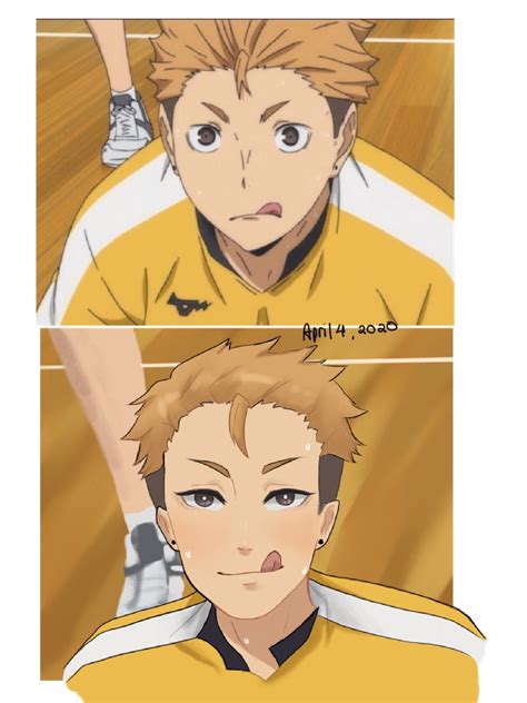 Haikyuu Screenshot Redraw - Yuuji Terushima : r/haikyuu