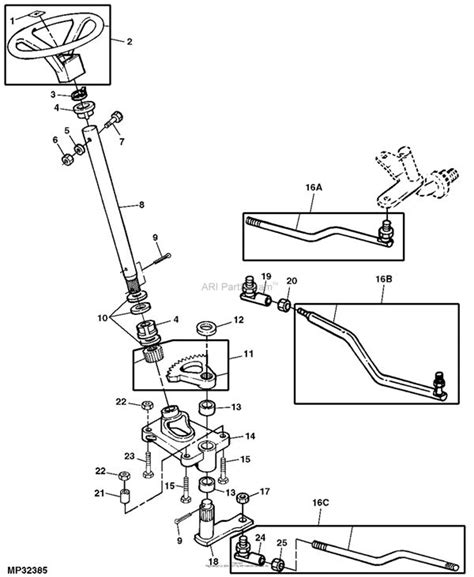 John Deere S240 Parts Diagram