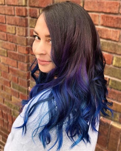 25 Stunning Blue Ombre Hair Colors Trending Right Now