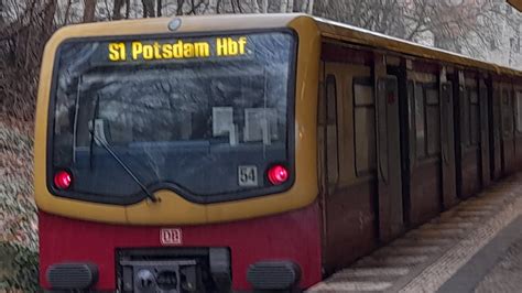 Mitfahrt In Der S Von Potsdam Hbf Bis Berlin Frohnau In Der Br