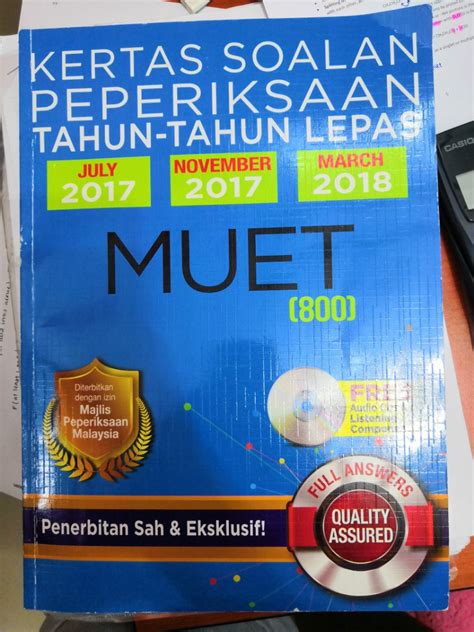 MUET Past Year Papers, Hobbies & Toys, Books & Magazines, Textbooks on ...