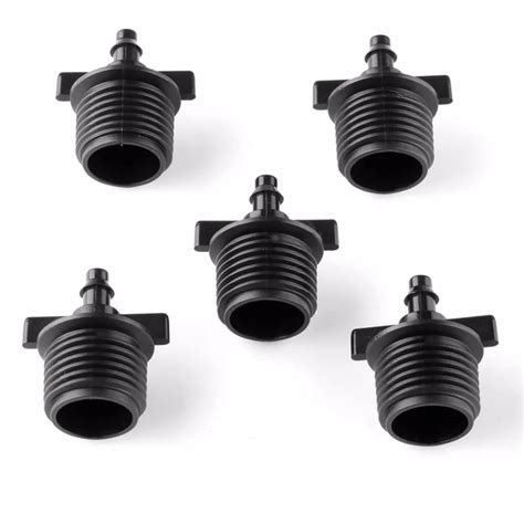 New Pcs Barb Tubing Adapter For Drip Irrigation Water Tubing