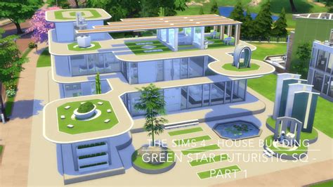 Sims 4 Futuristic House