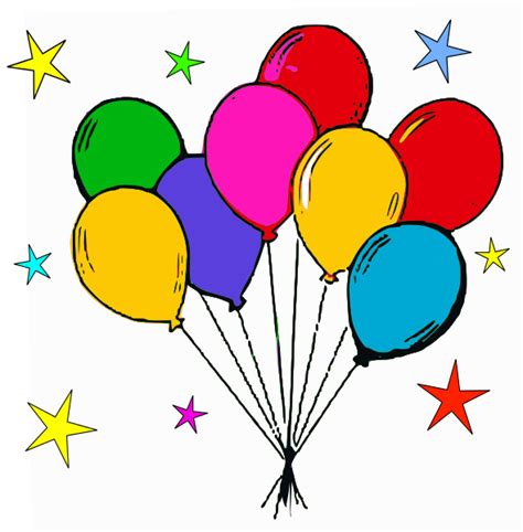 birthday balloons clip art - Clip Art Library