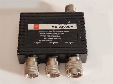 Diamond MX 3300DM Antenna Triplexer ATR