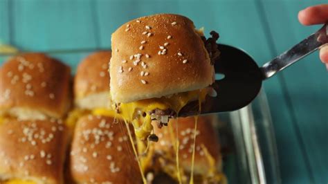 Best Pull Apart Cheeseburger Sliders