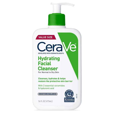 Cerave Hydrating Facial Cleanser Ounce Merryderma Pakistan