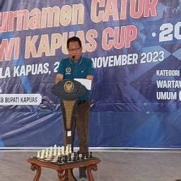 Turnamen Catur PWI Kapuas Cup Diharapkan Bisa Jadi Agenda Tahunan