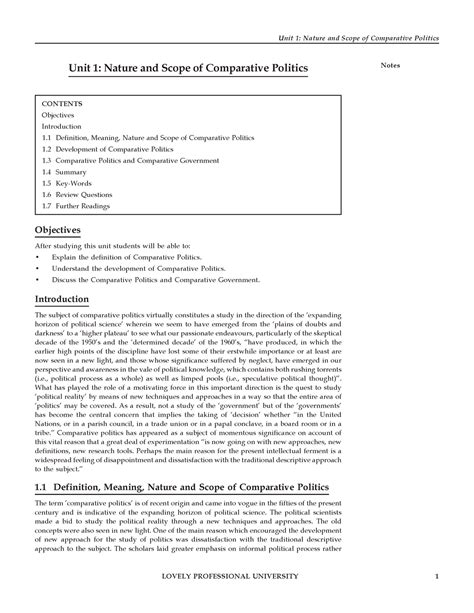 DOC 20220909 WA0001 323 Unit 1 Nature And Scope Of Comparative