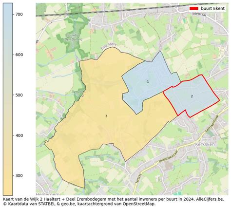 Buurt Ekent In Cijfers En Grafieken Update Allecijfers Be