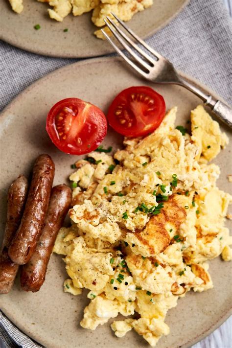 Scrambled Eggs With Cottage Cheese Keto Low Carb The Worktop