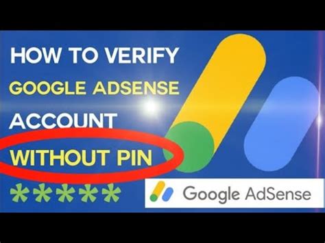 How To Verify Adsense Address Without Pin Within Mins Youtube