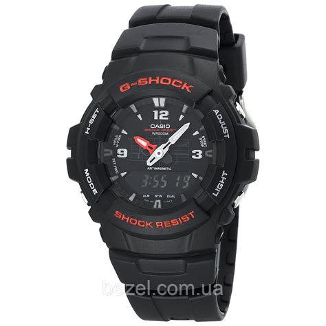 Мужские часы Casio G Shock G100 1bv G 100 1 Касио ударопрочные