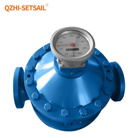 Positive Displacement Flow Meter Oval Gear RS485 LPG Mechanical