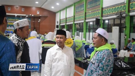 Kakanwil Kemenag Kalsel Lepas Keberangkatan Cjh Tapin Kloter Ke