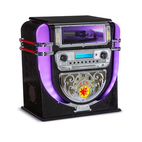 Graceland Mini Jukebox | Bluetooth function | CD player | record player | DAB+/FM radio tuner ...