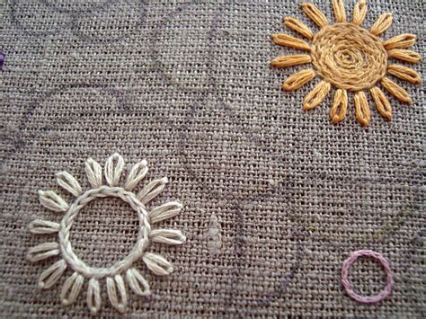 Detached Chain Stitch Stitch Chain Stitch Lazy Daisy Stitch