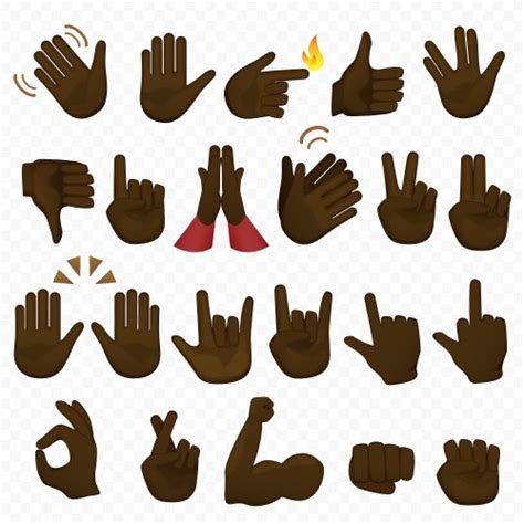 Two Thumbs Up Emoji Vector Images (87)