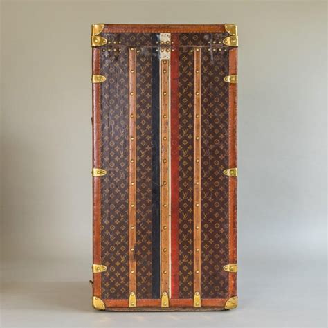 Exceptionally Large Louis Vuitton Wardrobe Trunk C1916 At 1stdibs