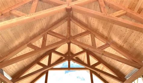 Timber Frame Trusses Create An Open And Dramatic Effect Roof Truss