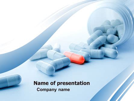 Drug Therapy Presentation Template For Powerpoint And Keynote Ppt Star