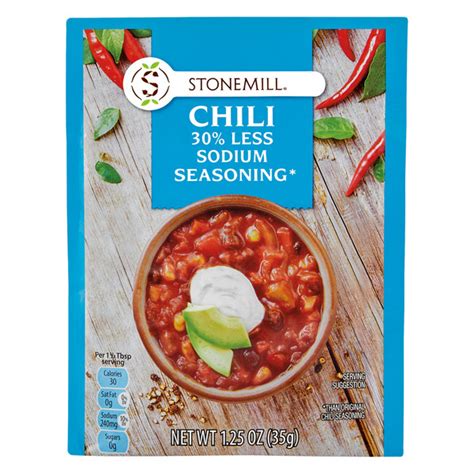 Aldi Stonemill Reduced Sodium Chili Mix Same Day Delivery Or Pickup