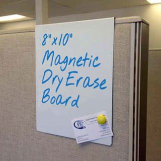 Large Cubicle Whiteboards With Magnetic Surface NapNameplates