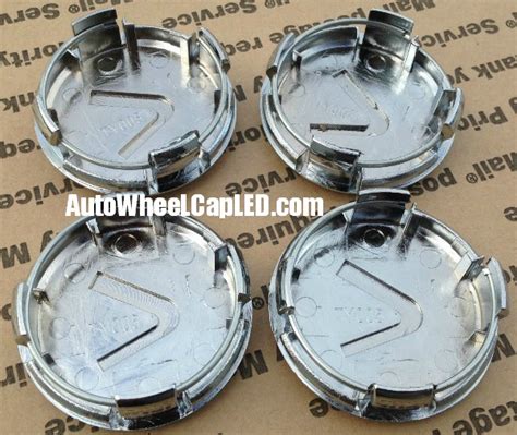 Lexus Mm Wheel Center Emblems Caps Chrome Silver Pcs Set Is Es Gs Ls