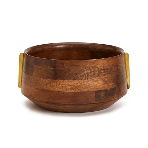 Mango Wood Serving Bowl