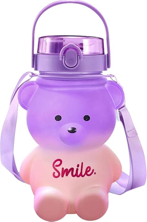 Amazon Kawaii Bear Water Bottle 50oz Bear Water Bottles With