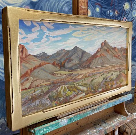 Chisos Mountains Ross Maxwell Scenic Drive Western Gallery