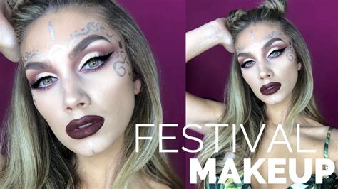 Festival Coachella Makeup Tutorial Julia Dantas Glam Masters Youtube