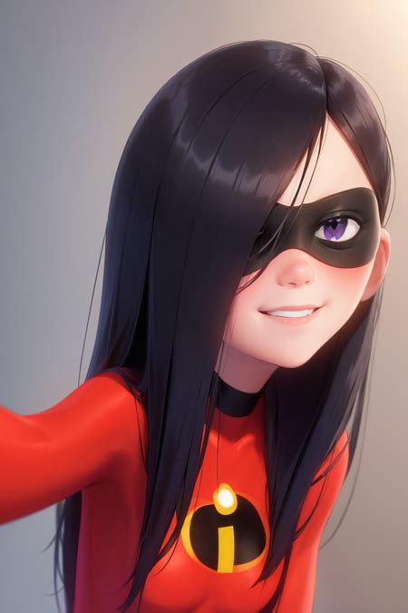 Ai Art Lora Model Violet Parr The Incredibles Pixai