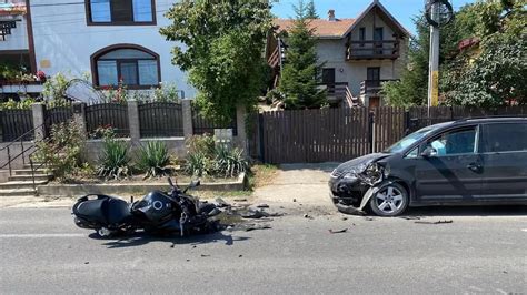 Accident Rutier N Rediu Un Autoturism A Intrat N Coliziune Cu O